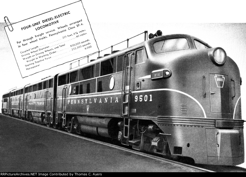 "Modern Power For Today's Trains," Page 8, 1949